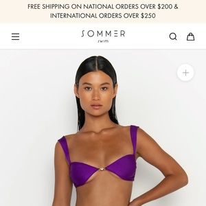 Sommer Swim Purple bikini set